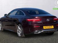 Used Mercedes E400 AMG line 340 HP (250 kW) 2019 Red Coupe