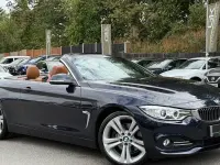 Used BMW 428 Luxury Line 245 HP (180 kW) 2014 Blue Cabriolet