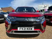 Used Mitsubishi Outlander P-HEV 2021 Red Estate