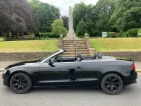 Used Audi A5 Cabriolet Design 208 HP (152 kW) 2009 Black Cabriolet