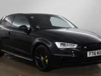 Used Audi S3 Sportback Design 300 HP (220 kW) 2016 Black Hatchback