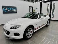 Used Mazda MX5 126 HP (92 kW) 2013 White Cabriolet