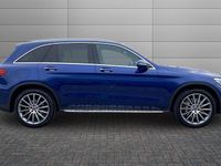 Used Mercedes GLC250 AMG Line Premium 204 HP (150 kW) 2018 Brilliant blue Estate