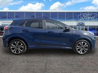 Begagnad Ford Puma ST-Line 2024 Blå SUV