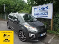 Usado Citroën C3 Picasso Platinum 98 CV (72 kW) 2016 Gris Monovolumen