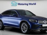 Usado Mercedes GLC220 AMG line 194 HP (142 kW) 2022 Azul Coupé