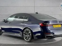 Used BMW 740L M Sport 335 HP (246 kW) 2021 Blue Sedan