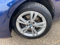 Used BMW 218 Luxury Line 2016 Blue Hatchback