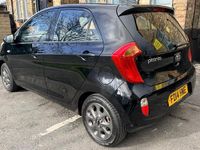 Used Kia Picanto 68 HP (50 kW) 2014 Black Hatchback