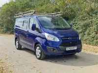 Used Ford Transit Custom Limited 125 HP (91 kW) 2015 Blue Van