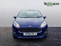Used Ford Fiesta Zetec 80 HP (58 kW) 2014 Blue Hatchback