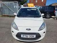 Used Ford Ka 69 HP (50 kW) 2012 White Hatchback