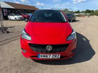 Used Vauxhall Corsa Edition 150 HP (110 kW) 2017 Red Hatchback