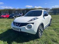 Used Nissan Juke N-TEC 110 HP (80 kW) 2014 White SUV