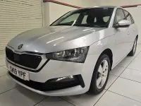 Used Skoda Scala SE 115 HP (84 kW) 2019 Silver Hatchback