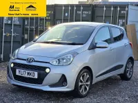Begagnad Hyundai i10 Premium SE 87 HK (63 kW) 2017 Silver Halvkombi