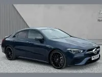 Used Mercedes CLA35 AMG Premium Plus 301 HP (221 kW) 2023 Blue Coupe