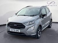 Used Ford Ecosport ST-Line 140 HP (102 kW) 2020 Silver SUV
