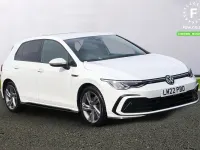 Used VW Golf VIII R-line 150 HP (110 kW) 2022 White Hatchback