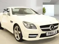 Used Mercedes SLK250 AMG 2012 White Cabriolet