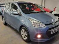 Used Hyundai i10 SE 65 HP (47 kW) 2015 Blue Hatchback