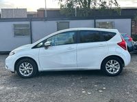 Begagnad Nissan Note Acenta 2015 Vit Halvkombi