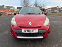 Used Renault Clio II Dynamique 88 HP (64 kW) 2011 Red Hatchback