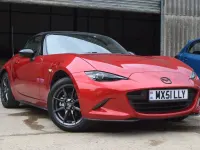 Used Mazda MX5 Inclusive 131 HP (96 kW) 2016 Red Cabriolet