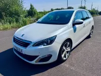 Used Peugeot 308 Allure 120 HP (88 kW) 2016 White Estate