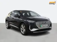 Used Audi Q4 e-tron S-Line 125 kW (170 HP) 2022 Black SUV