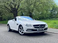 Used Mercedes SLK250 204 HP (150 kW) 2015 White Cabriolet