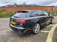 Used Audi A6 Black Edition 190 HP (139 kW) 2017 Black Estate