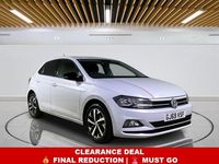 Used VW Polo Beats 95 HP (69 kW) 2019 Silver Hatchback