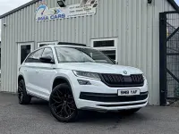 Used Skoda Kodiaq SportLine 150 HP (110 kW) 2019 White SUV