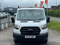 Begagnad Ford Transit S 130 HK (95 kW) 2021 Vit Cab