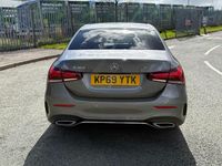 Usado Mercedes A180 AMG Line Premium 2019 Cinzento Sedan