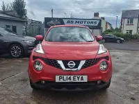 Used Nissan Juke Acenta Premium 113 HP (83 kW) 2014 Red SUV