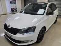 Used Skoda Fabia Monte Carlo 90 HP (66 kW) 2017 White Hatchback