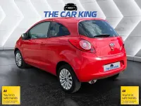Used Ford Ka Zetec 69 HP (50 kW) 2015 Red Hatchback