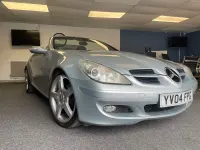 Usado Mercedes SLK200 163 HP (119 kW) 2004 Prateado Cabrios