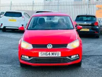 Used VW Polo SE 60 HP (44 kW) 2014 Red Hatchback