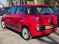 Used Fiat 500L Easy 95 HP (69 kW) 2013 Red MPV
