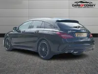 Used Mercedes CLA220 Shooting Brake AMG line 170 HP (125 kW) 2018 Black Estate