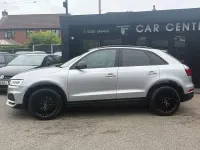Used Audi Q3 Black Edition 150 HP (110 kW) 2018 Silver SUV