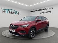 Used Vauxhall Grandland X Sport 120 HP (88 kW) 2018 Red SUV