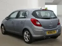 Used Vauxhall Corsa 89 HP (65 kW) 2008 Silver Hatchback