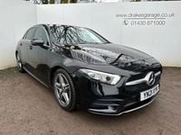 Used Mercedes A220 AMG line 2021 Black Hatchback