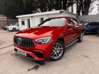 Used Mercedes GLC220 AMG line 2018 Red Coupe