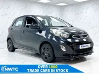 Used Kia Picanto 68 HP (50 kW) 2012 Black Hatchback
