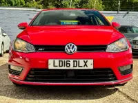 Used VW Golf VII R-line 147 HP (108 kW) 2016 Red Hatchback